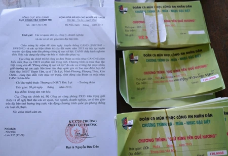 Xưng danh cán bộ của Bộ Công an “xin” tiền chùa làm từ thiện. ảnh 2