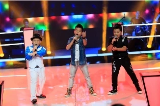 The Voice Kids: Bất ngờ cuộc đối đầu ba rocker nhí ảnh 1