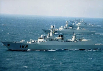 Năm tàu chiến Trung Quốc đến gần Philippines ảnh 1