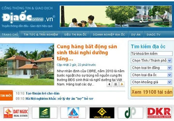 DiaOcOnline.vn: Ba năm mang lại hiệu quả giá trị giao dịch ảnh 1