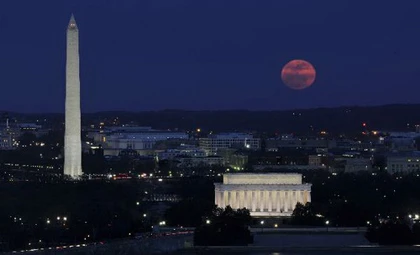 Ngắm "siêu Mặt trăng" tại các nước ảnh 5