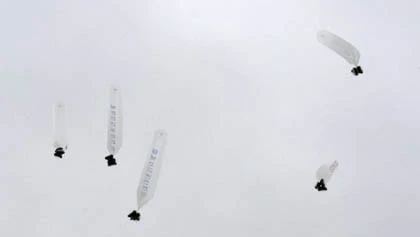 Truyền đơn lại được thả qua Triều Tiên ảnh 1