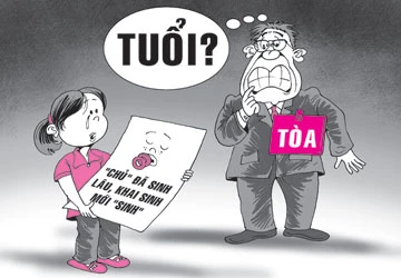 Tòa rối vì giấy khai sinh trễ hạn ảnh 1