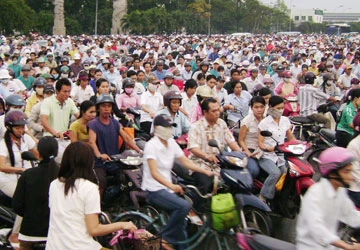 Chống kẹt xe kiểu TP.HCM ảnh 1