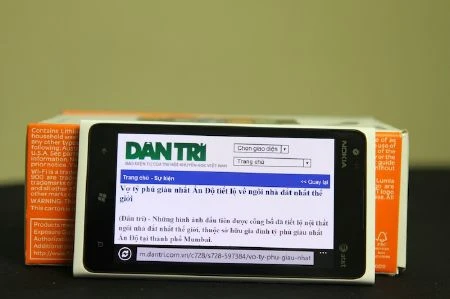 Nokia Lumia 900 về Việt Nam giá 12,3 triệu đồng ảnh 10