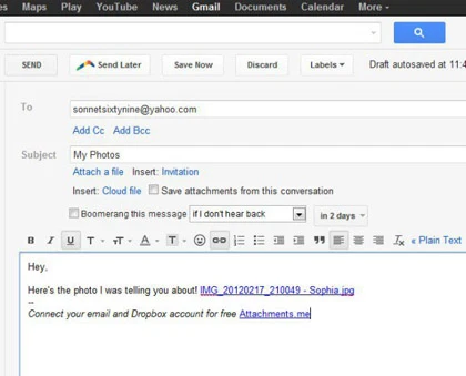 Cách gửi email đính kèm file với mọi dung lượng ảnh 5