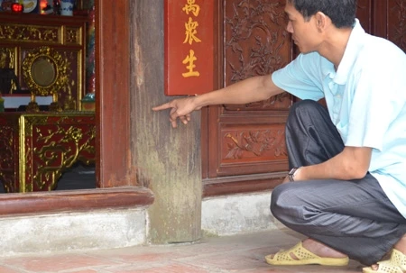 Chùa Một Cột xuống cấp nghiêm trọng ảnh 5 Chùa Một Cột xuống cấp nghiêm trọng ảnh 5