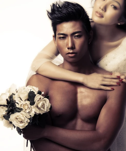 Kim Cương chụp ảnh bán nude ảnh 7