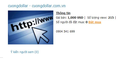 Buôn tên người nổi tiếng: Giá “khủng” và… ế chỏng chơ ảnh 2