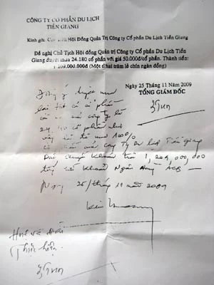 Vụ Tigi Tour bán cổ phần cho gia đình ông Hoàng Kiều: TGĐ Tigi Tour có nhiều tài sản bất thường ảnh 2 Vụ Tigi Tour bán cổ phần cho gia đình ông Hoàng Kiều: TGĐ Tigi Tour có nhiều tài sản bất thường ảnh 2