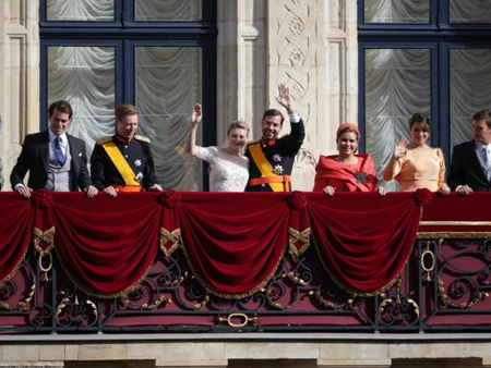 Đám cưới đẹp như mơ của Hoàng tử Luxembourg ảnh 8