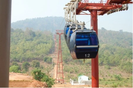 Ngắm hồ Thác Mơ từ cáp treo núi Bà Rá ảnh 10 Ngắm hồ Thác Mơ từ cáp treo núi Bà Rá ảnh 10