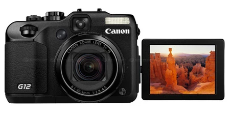 Ảnh Canon PowerShot G12 từ nhiều góc ảnh 7