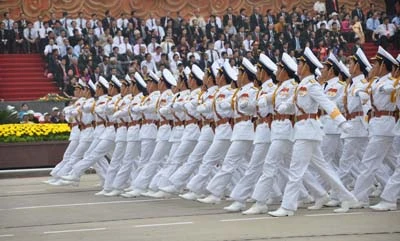 Hình ảnh Lễ mít-tinh, diễu binh, diễu hành kỷ niệm 1.000 năm Thăng Long - Hà Nội ảnh 7