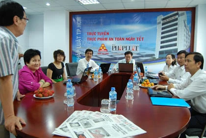 Giao lưu trực tuyến: Thực phẩm an toàn ngày tết ảnh 2