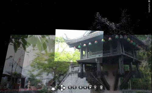 Hình 3D của Chùa Một Cột