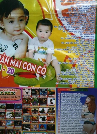 Đĩa thiếu nhi in hình “sexy”, quảng cáo “chuyện người lớn” ảnh 1