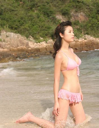 Ngắm sao Hoa ngữ lần đầu tiên diện Bikini ảnh 6