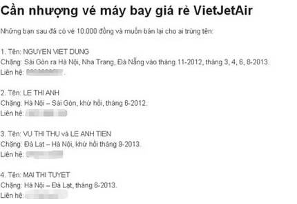 Săn vé máy bay giá rẻ kiếm lời ảnh 1