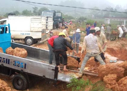 Đổ xô đào đá cảnh ở nghĩa địa ảnh 9