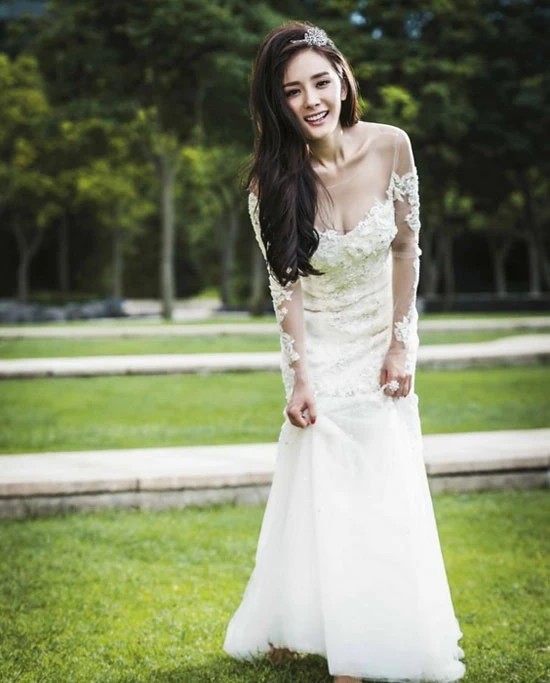 Dương Mịch làm tân nương quyến rũ ảnh 4