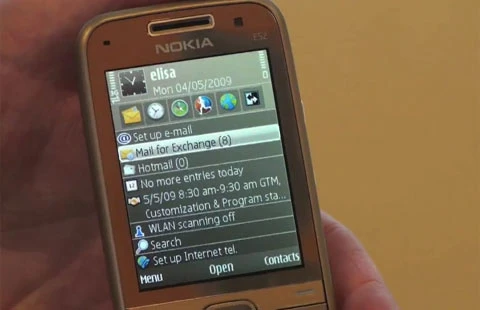 Nokia E52 với pin gọi 8 tiếng ra mắt ảnh 7
