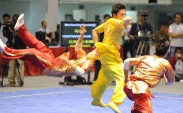 Hình ảnh đẹp của Wushu Việt Nam tại SEA Games 25 ảnh 3