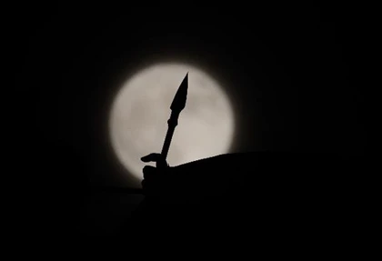 Ngắm "siêu Mặt trăng" tại các nước ảnh 7