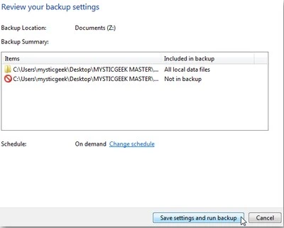 Thủ thuật sao lưu dữ liệu vào ổ đĩa ảo trên Windows 7 ảnh 13