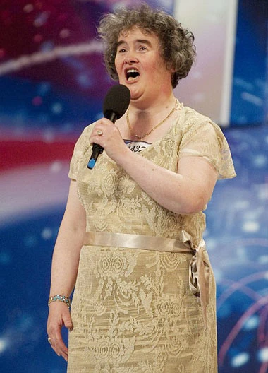 Giọng ca Susan Boyle. Ảnh: Mail.