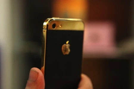 iPhone 5 đúc vàng nguyên khối giá 380 triệu tại Việt Nam ảnh 9