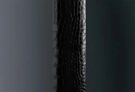 Màn hình viền gỗ, da cá sấu và kim loại quý ảnh 4 Màn hình viền gỗ, da cá sấu và kim loại quý ảnh 4