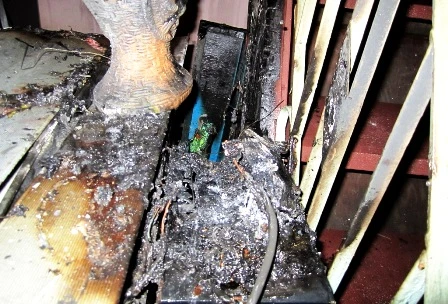 Chập điện, nhà vắng chủ bốc cháy dữ dội ảnh 1