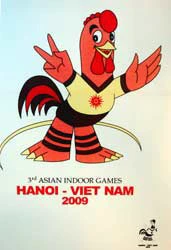 Biểu tượng vui của Logo ASIAN INDOOR GAMES lấn 3-2009