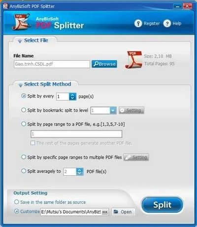 Xử lý file PDF bằng phần mềm có bản quyền ảnh 1