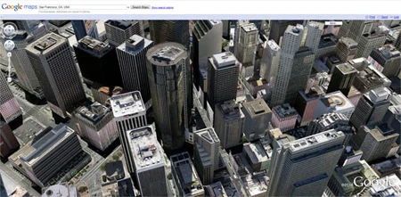 Thế giới 3D trên Google Maps ảnh 1