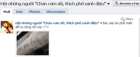 Những hội kỳ cục và hài hước trên Facebook ảnh 1 Những hội kỳ cục và hài hước trên Facebook ảnh 1