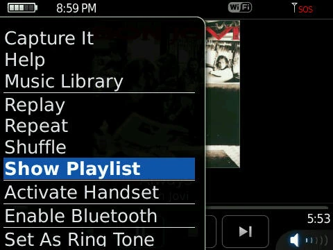 Khám phá giải trí BlackBerry Curve 8900 ảnh 2
