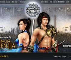Một trang game online sử dụng hình ảnh kích động đang được giới trẻ ưa chuộng. Ảnh: T.K.