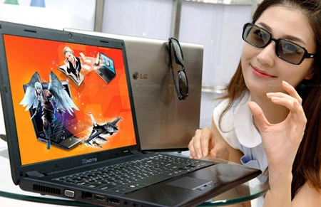 Laptop 3D chuẩn Full HD đầu tiên trên thế giới ảnh 3