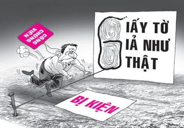 Chủ nhà đòi kiện văn phòng công chứng ảnh 1