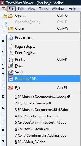 Xem mọi định dạng file văn bản với TextMaker Viewer ảnh 7