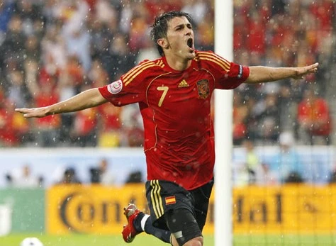 David Villa sẽ hạ cánh xuống Stamford Bridge hè tới - Ảnh: AP