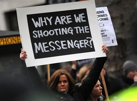 Không quân Mỹ chặn website đăng tin từ Wikileaks ảnh 1