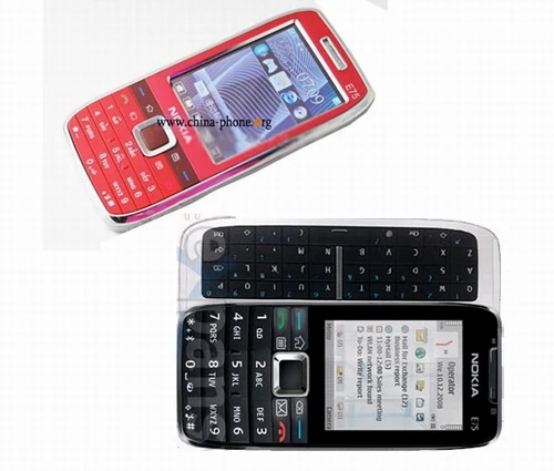 E75 trên - giả, dưới - thật.