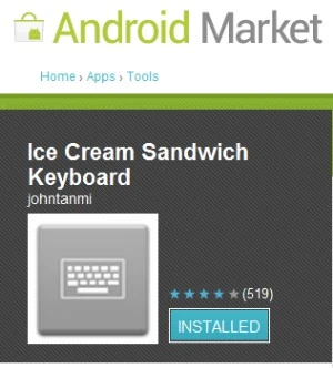 Cài đặt bàn phím Android 4.0 cho smartphone cũ ảnh 1