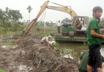 Lại bể bờ bao rạch Ông Đụng ảnh 1
