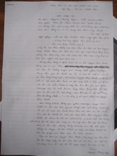 Nguyễn Phương Uyên: Phát tán truyền đơn tuyên truyền chống nhà nước ảnh 2 Nguyễn Phương Uyên: Phát tán truyền đơn tuyên truyền chống nhà nước ảnh 2