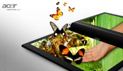 Laptop hai màn hình của Acer giá 1.200 USD ảnh 2 Laptop hai màn hình của Acer giá 1.200 USD ảnh 2