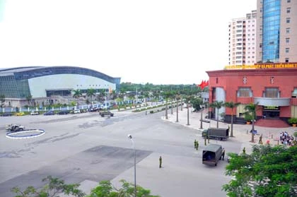 Diễn tập chống cướp ngân hàng quy mô lớn ảnh 1